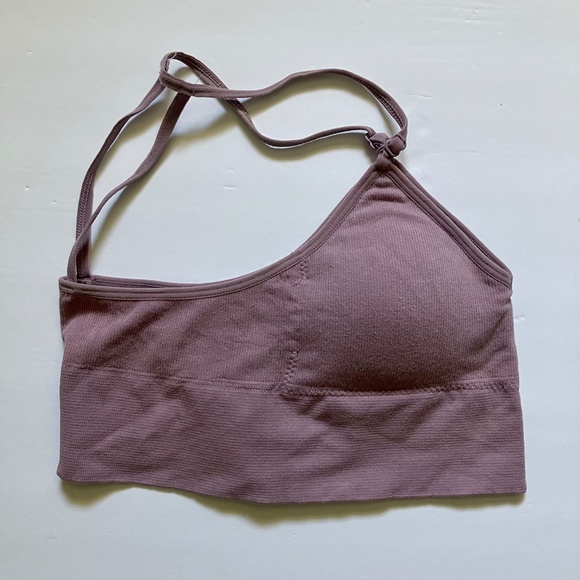 Jessica Simpson sports bra w/ removable padding dusty rose size XS (32A-34B) - Picture 5 of 5